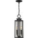 Hawthorne 2 Light 7 inch Black Outdoor Hanging Lantern, Lighting One