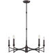 Gardner 5 Light 30 inch Champagne Mist Chandelier Ceiling Light