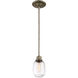 Orsay 1 Light 5 inch Industrial Steel Mini Pendant Ceiling Light