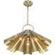 Vinton 3 Light 26 inch Noble Brass Pendant Ceiling Light