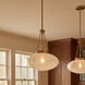 Willow 1 Light 16.5 inch Warm Brass Pendant Ceiling Light