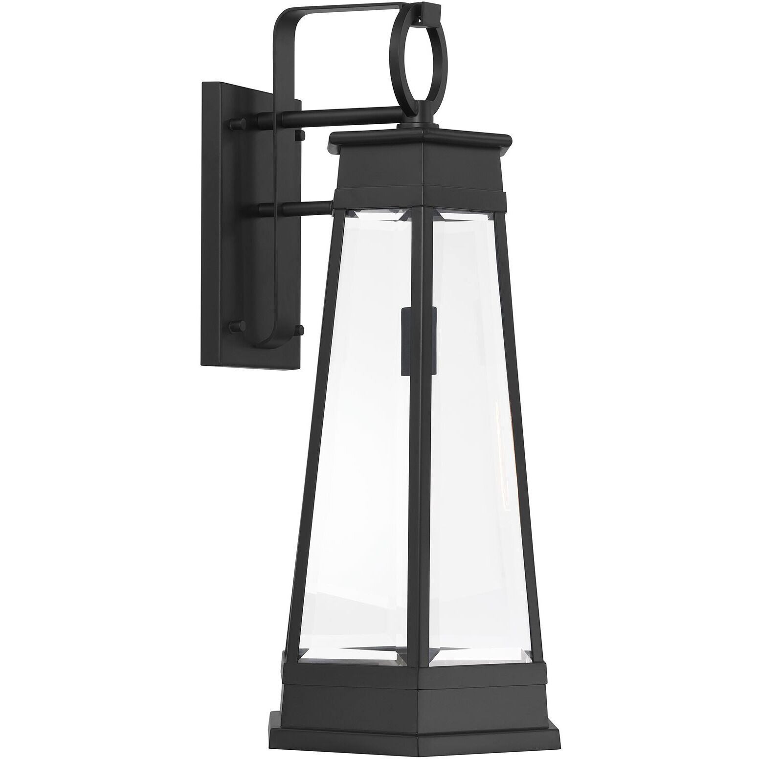 Payne 1 Light 25.5 inch Matte Black Outdoor Wall Lantern