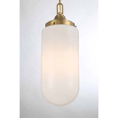 Bryant 3 Light 9 inch Warm Brass Pendant Ceiling Light, Essentials