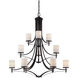 Colton 12 Light 40 inch English Bronze Chandelier Ceiling Light