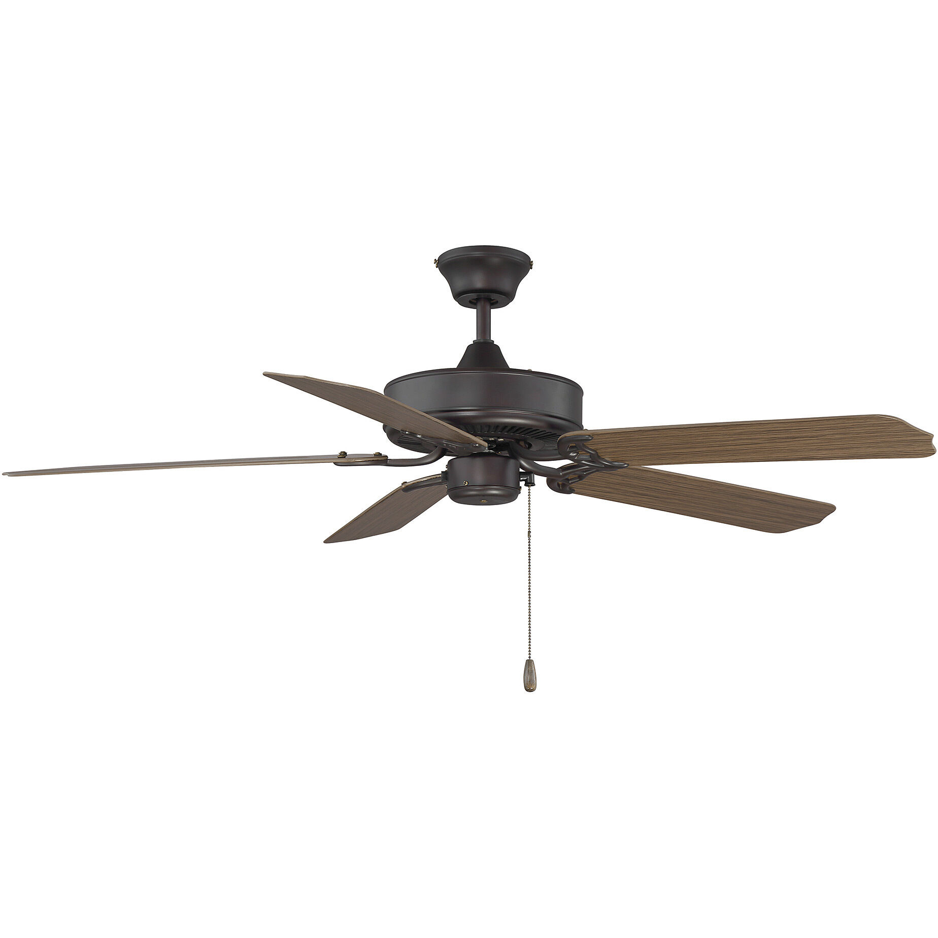 Nomad 52 inch English Bronze with Walnut Blades Ceiling Fan