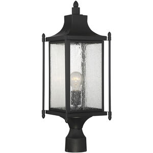 Dunnmore 1 Light 23.5 inch Black Outdoor Post Lantern