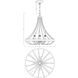 Mallory 4 Light 26 inch Fossil Stone Pendant Ceiling Light
