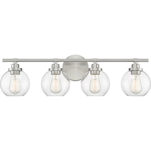 Savoy House 8-4050-4-SN Carson 4 Light 30 inch Satin Nickel Savoy House 8-4050-4-SN Carson 4 Light 30 inch Satin Nickel