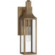 Lancaster 1 Light 15.88 inch Atlas Bronze Outdoor Wall Lantern