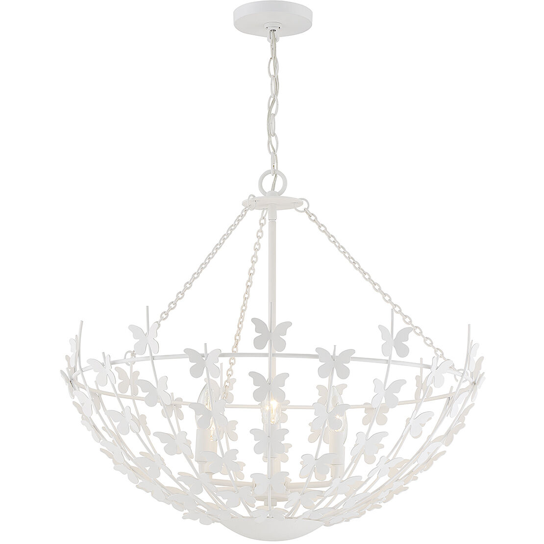 Savoy House 7-4199-6-83 Birch 6 Light 28 inch Bisque White