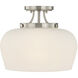 Octave 3 Light 13.00 inch Semi-Flush Mount