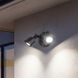 Stella LED 4.13 inch Matte Black Double Flood Light