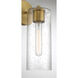 Ricci 1 Light 5 inch Warm Brass Wall Sconce Wall Light, Lighting One