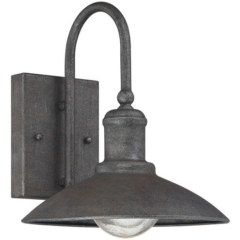 Mica 1 Light 10 inch Artisan Rust Outdoor Wall Lantern