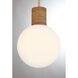 Jarrell 1 Light 12 inch Warm Brass Pendant Ceiling Light