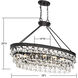 Windham 8 Light 38 inch English Bronze Linear Chandelier Ceiling Light
