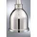Vintage 1 Light 7 inch Polished Nickel Mini Pendant Ceiling Light