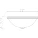 Stella 2 Light 11 inch English Bronze Flush Mount Ceiling Light, Essentials
