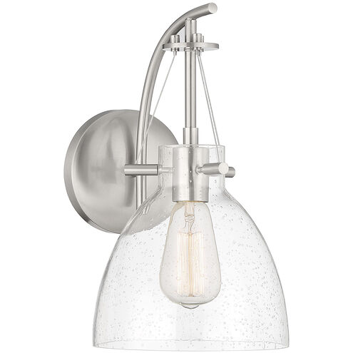 Foster 1 Light 8 inch Satin Nickel Wall Sconce Wall Light