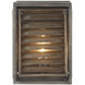 Hartberg 1 Light 13 inch Aged Driftwood Outdoor Wall Lantern