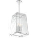 Kole 4 Light 14 inch Polished Chrome Pendant Ceiling Light, Essentials