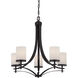 Colton 5 Light 26 inch English Bronze Chandelier Ceiling Light, Essentials