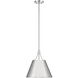 Willis 1 Light 14 inch Polished Nickel Pendant Ceiling Light