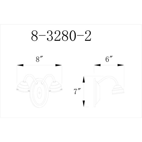 Brighton 2 Light 9 inch Satin Nickel Bathroom Vanity Light Wall Light, Essentials