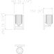 Redmond 1 Light 6 inch Matte Black with Polished Chrome Accents Sconce Wall Light