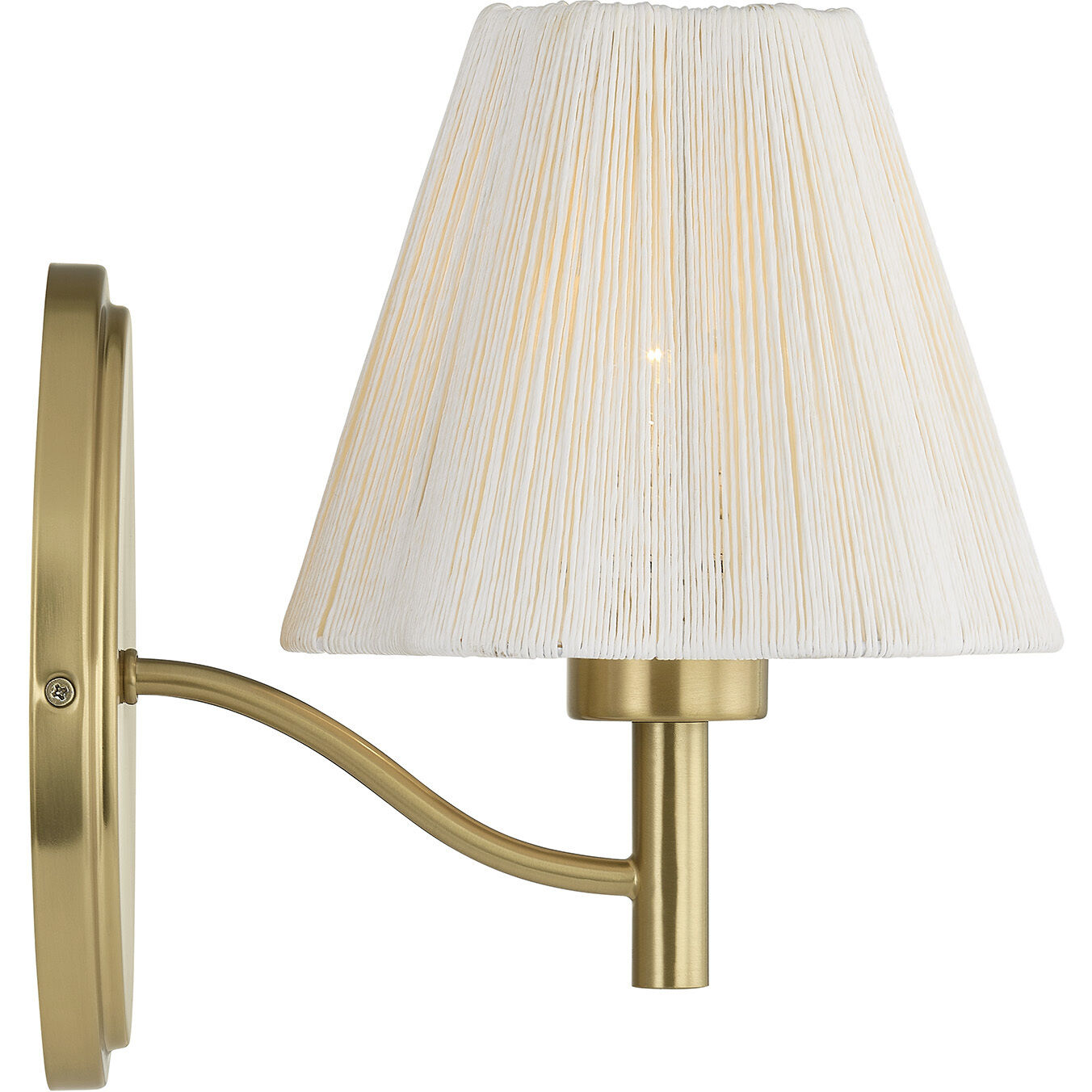 Rosa 1 Light 7.5 inch Noble Brass Wall Sconce Wall Light