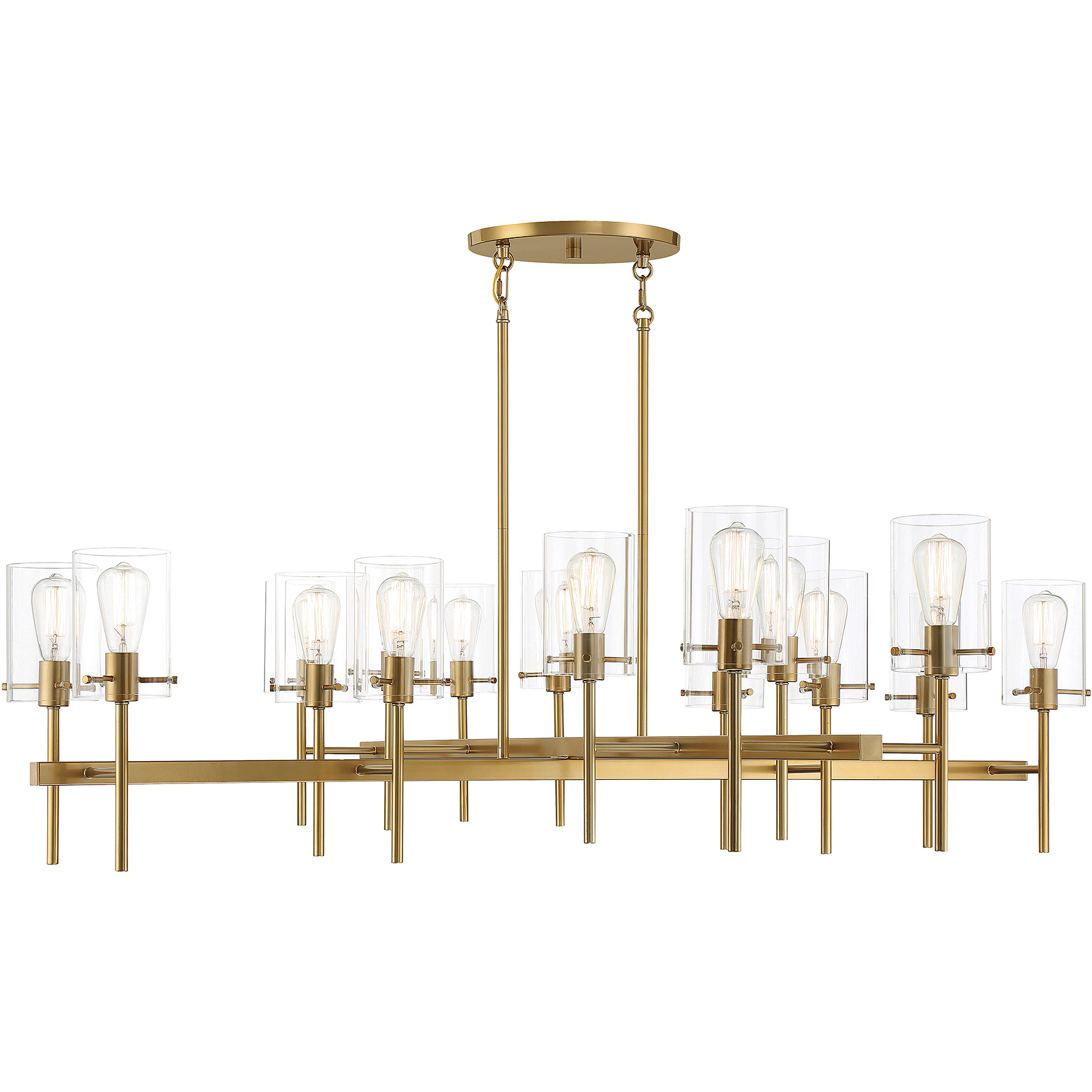 60 inch linear chandelier outlet