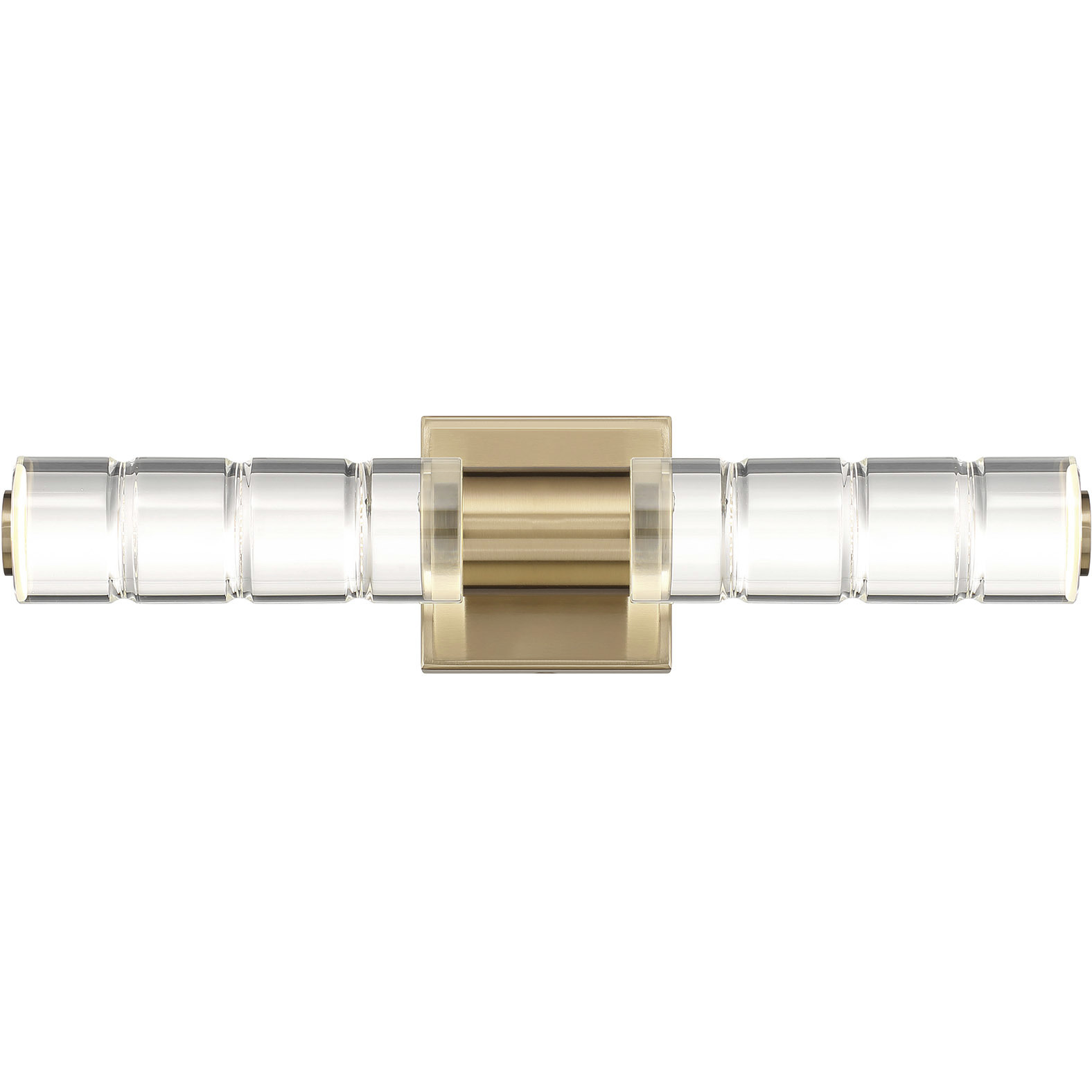 Beale LED 18 inch Noble Brass Bathroom Vanity Light Wall Light
