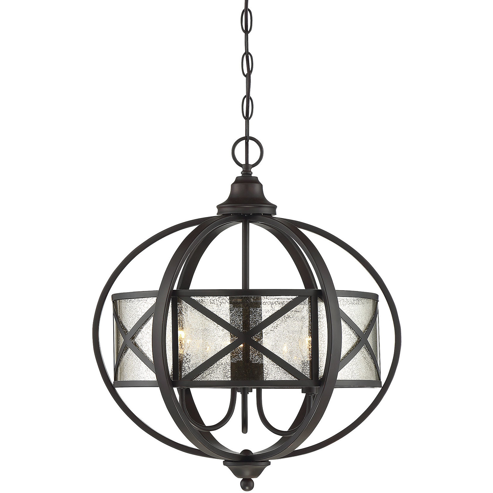 Holland 3 Light 19 inch English Bronze Pendant Ceiling Light