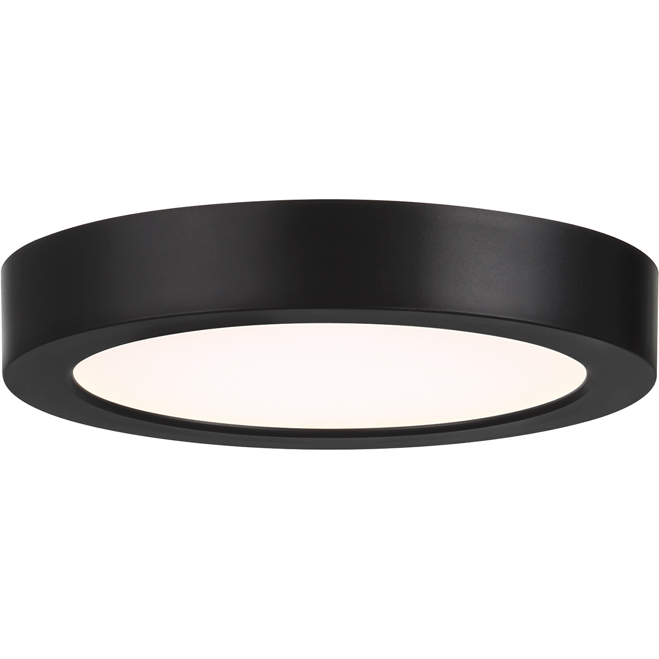 Stella LED 5.3 inch Black Flush Mount Ceiling Light, Essentials