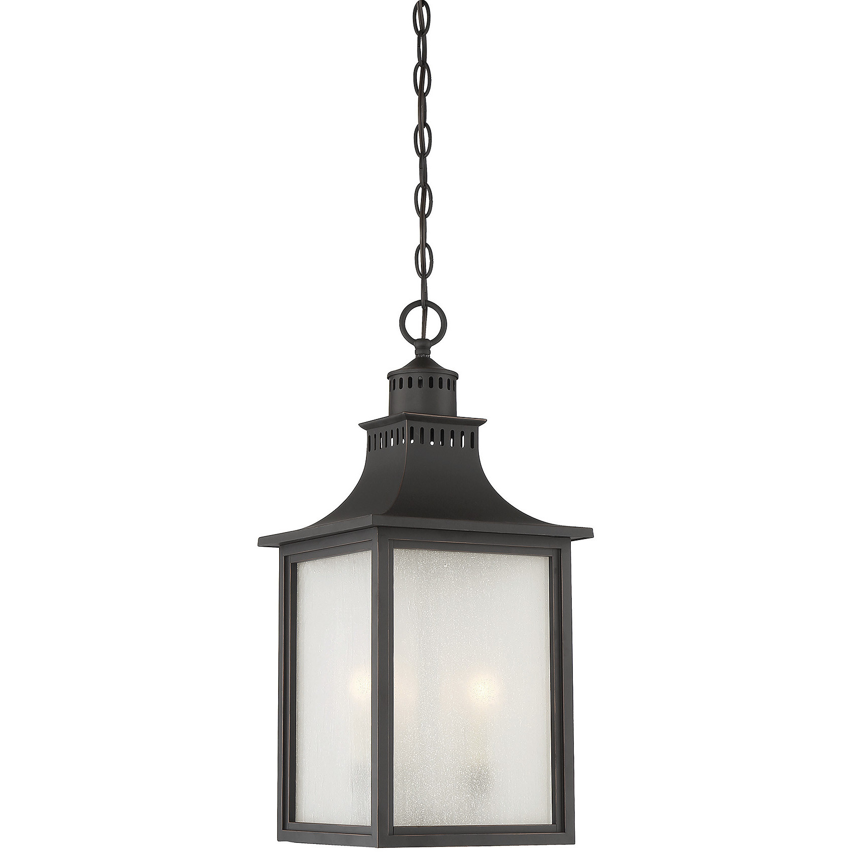 Monte Grande 3 Light 10 inch Slate Outdoor Hanging Lantern