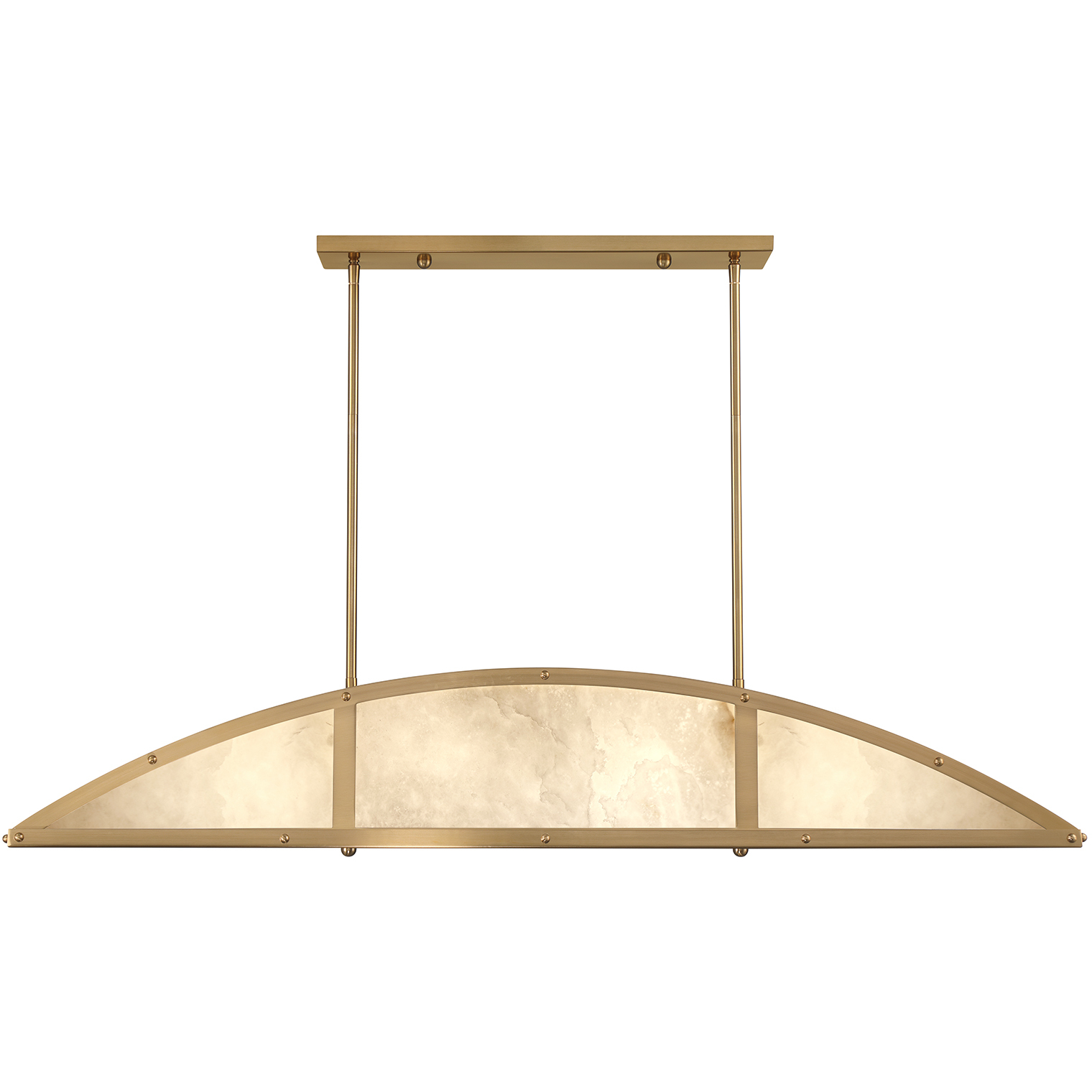 Savoy House 1-6219-4-322 Legacy 4 Light 46 inch Warm Brass Linear