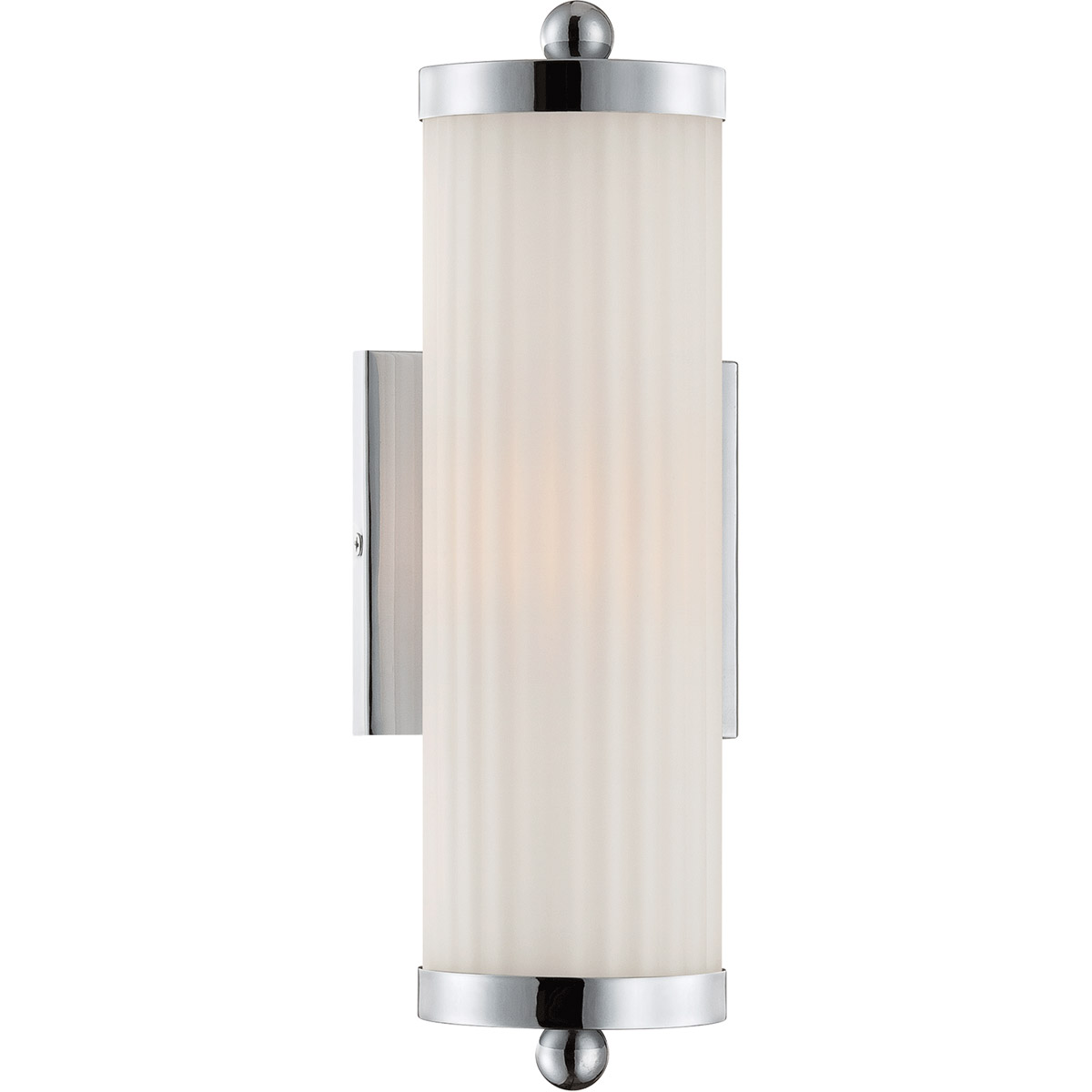 Lombard 2 Light 23.75 inch Polished Chrome Bath Light Wall Light