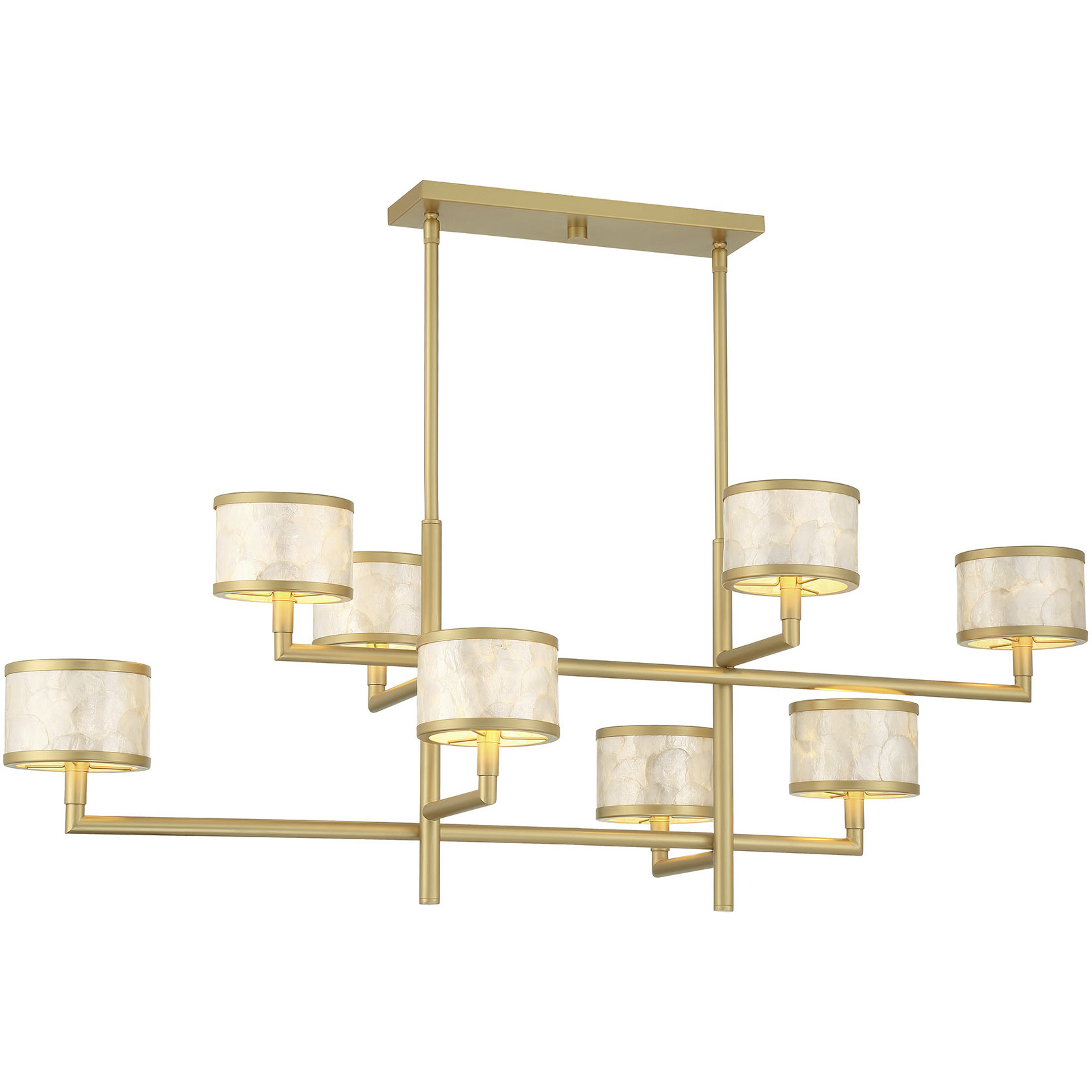 Savoy House 1-6493-8-328 Mariquita 8 Light 20 inch Spun Gold
