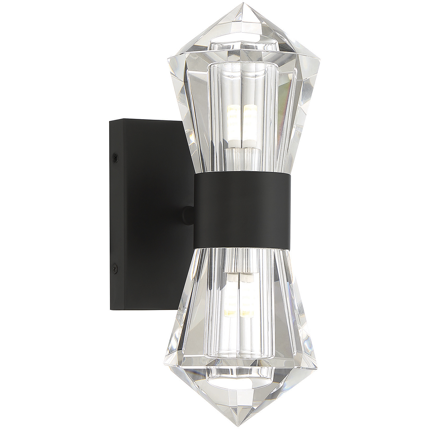Savoy House 9 1940 2 89 Dryden LED 4.5 inch Matte Black Wall Sconce Wall Light