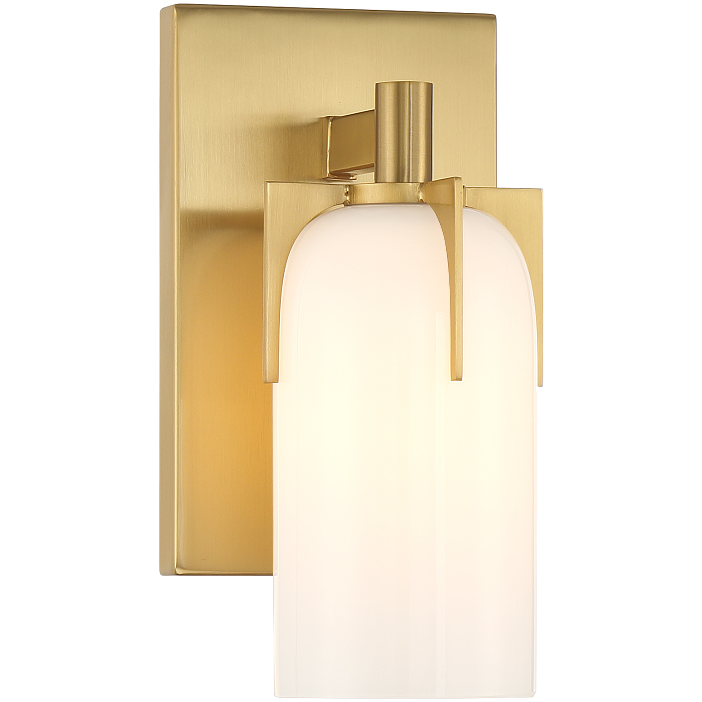 Caldwell 1 Light 4.75 inch Warm Brass Bathroom Vanity Light Wall Light