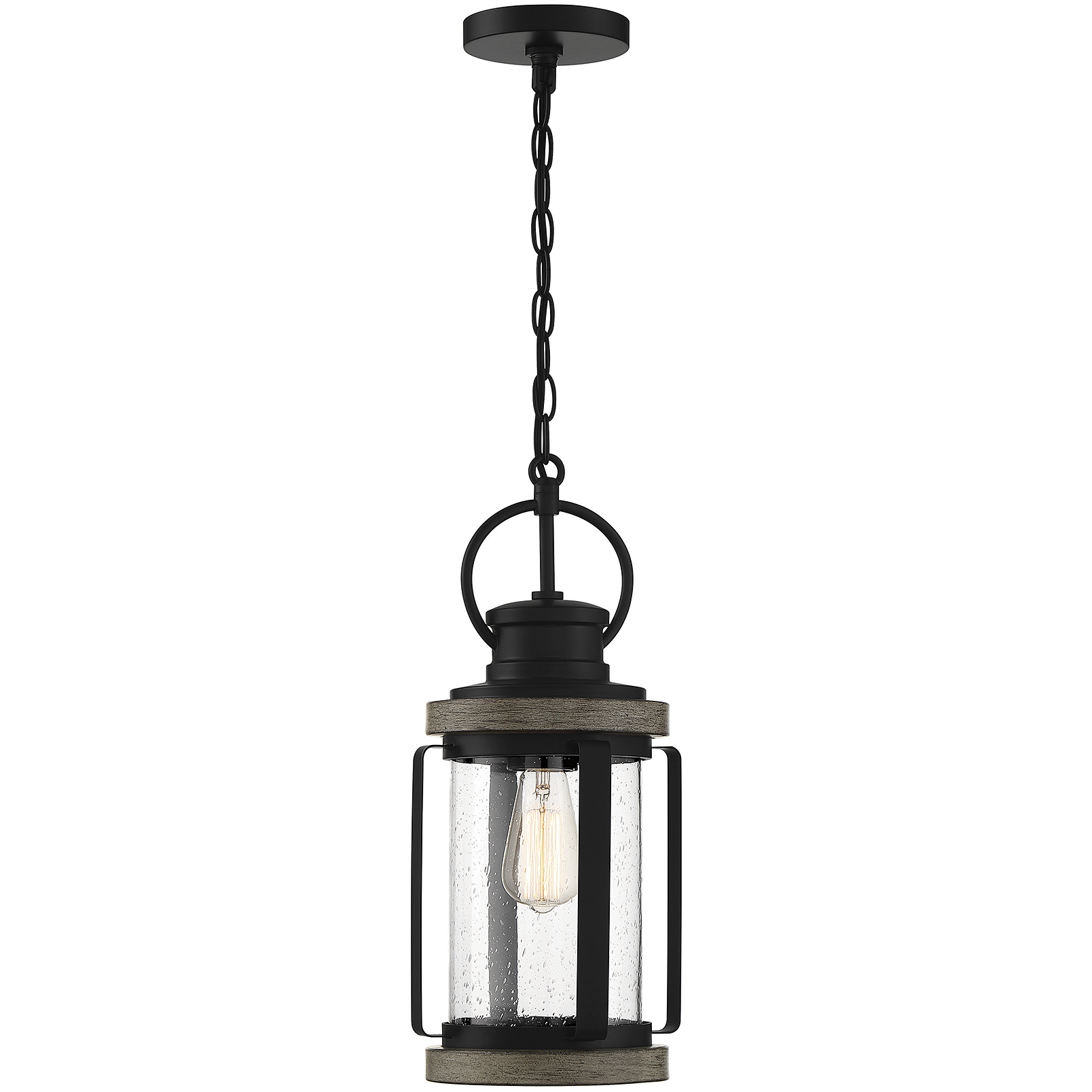 Parker 1 Light 8.5 inch Lodge Outdoor Hanging Lantern