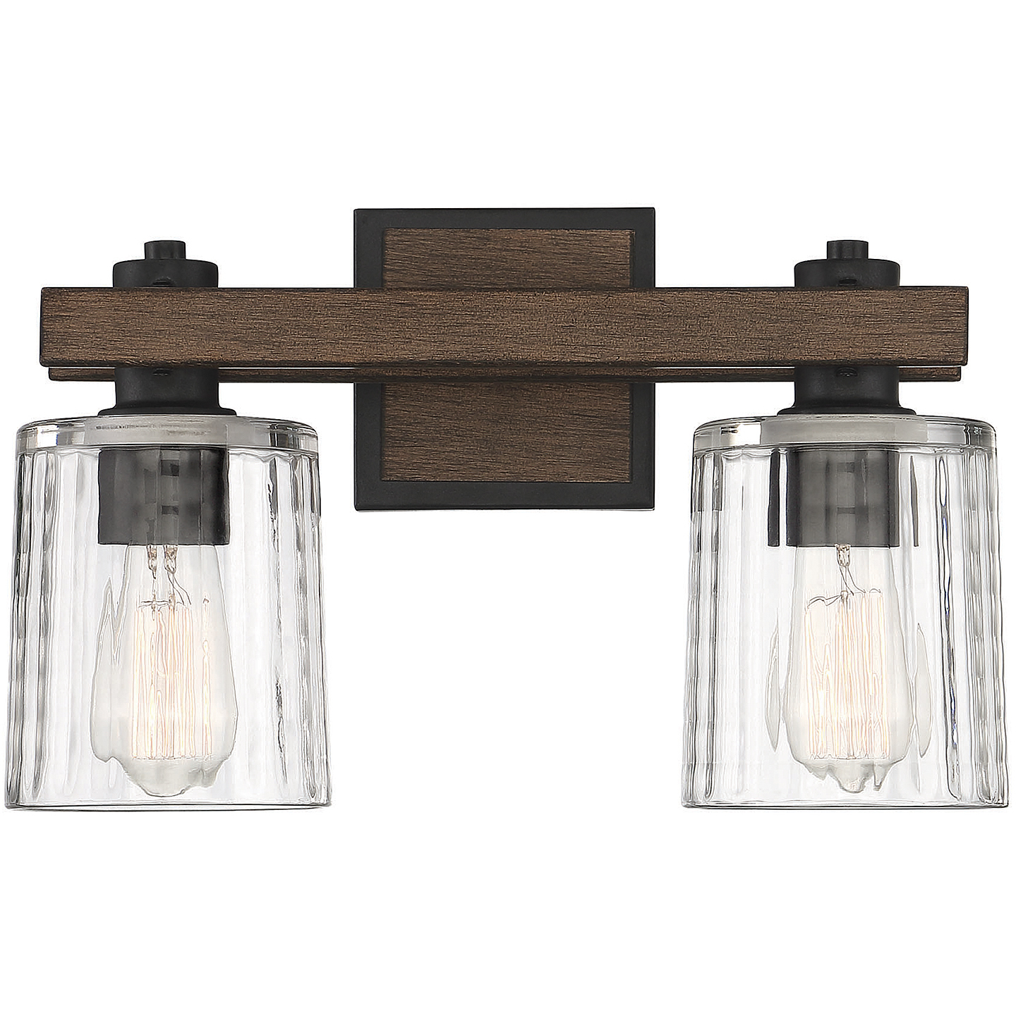 Halifax 2 Light 15 inch Durango Bathroom Vanity Light Wall Light