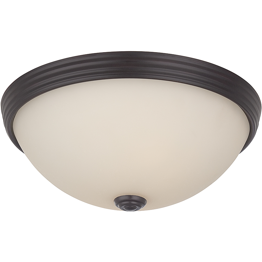 Stella 2 Light 11 inch English Bronze Flush Mount Ceiling Light