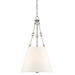 Austin 4 Light 18 inch Satin Nickel Pendant Ceiling Light, Essentials