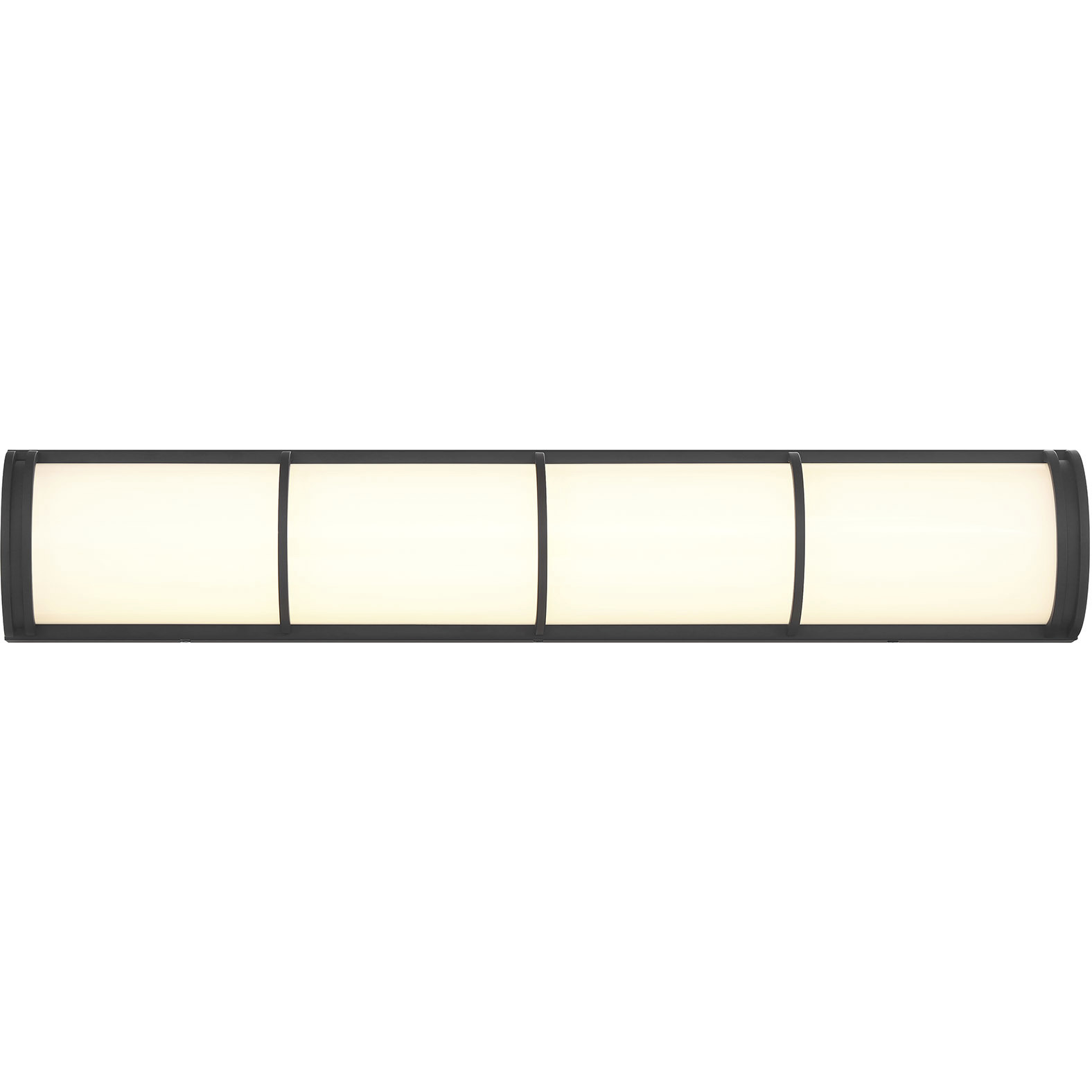 Harper LED 26 inch Matte Black Bathroom Vanity Light Wall Light