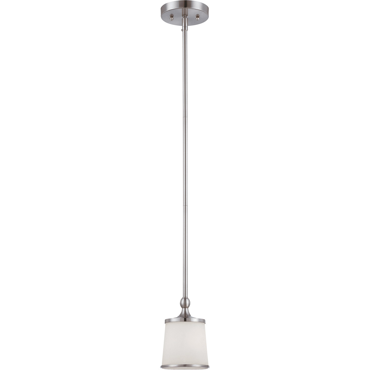 Hagen 1 Light 5 inch Satin Nickel Mini Pendant Ceiling Light