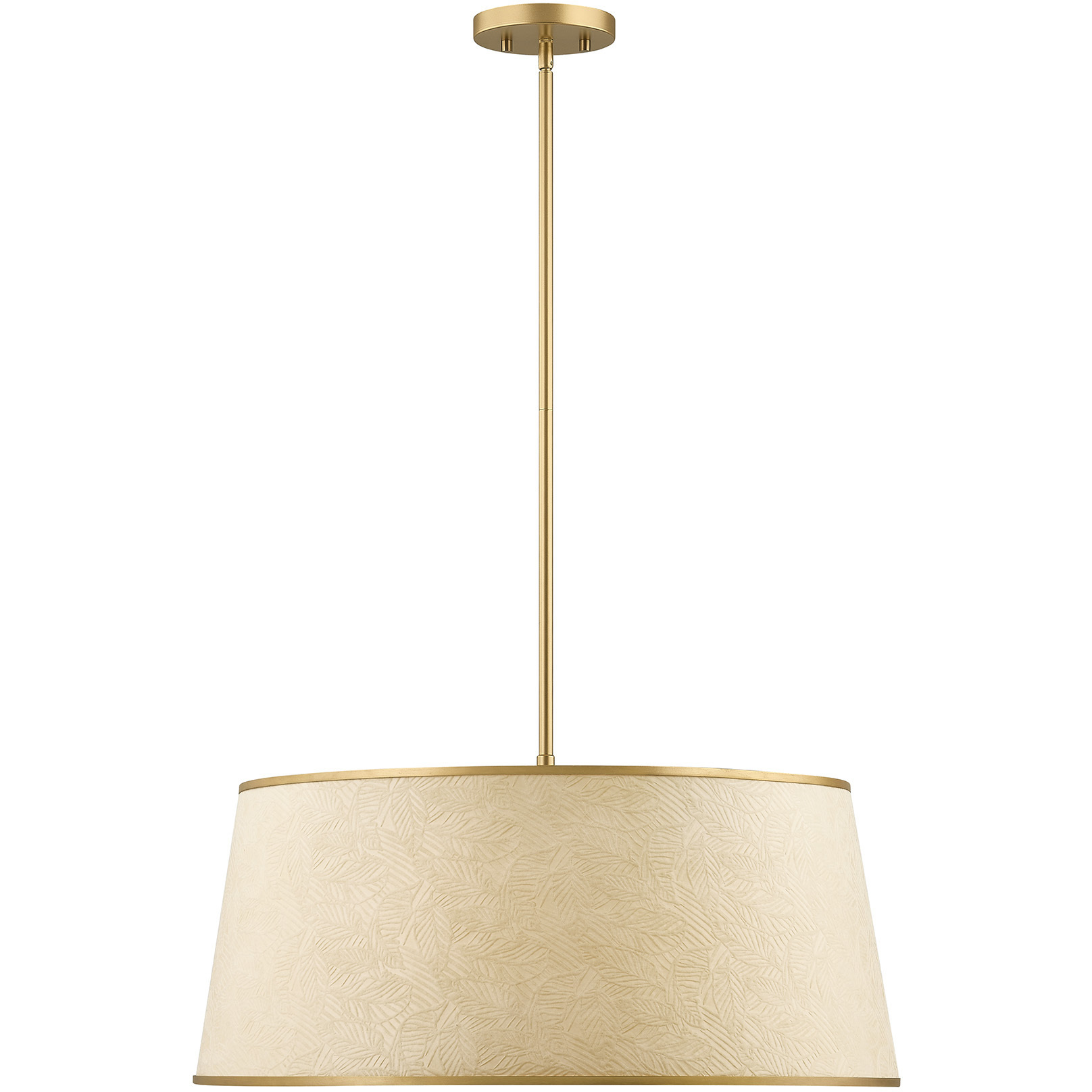 Sombra 6 Light 24 inch Spun Gold Pendant Ceiling Light