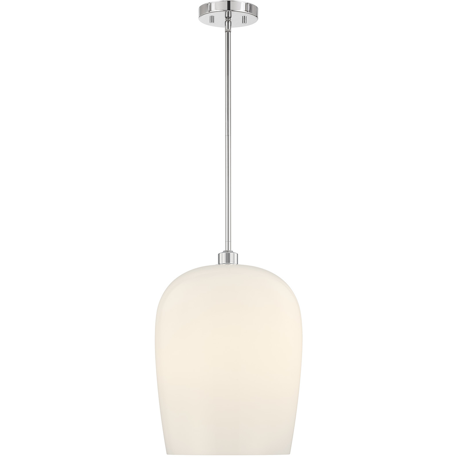 Livingston 1 Light 16 inch Chrome Pendant Ceiling Light