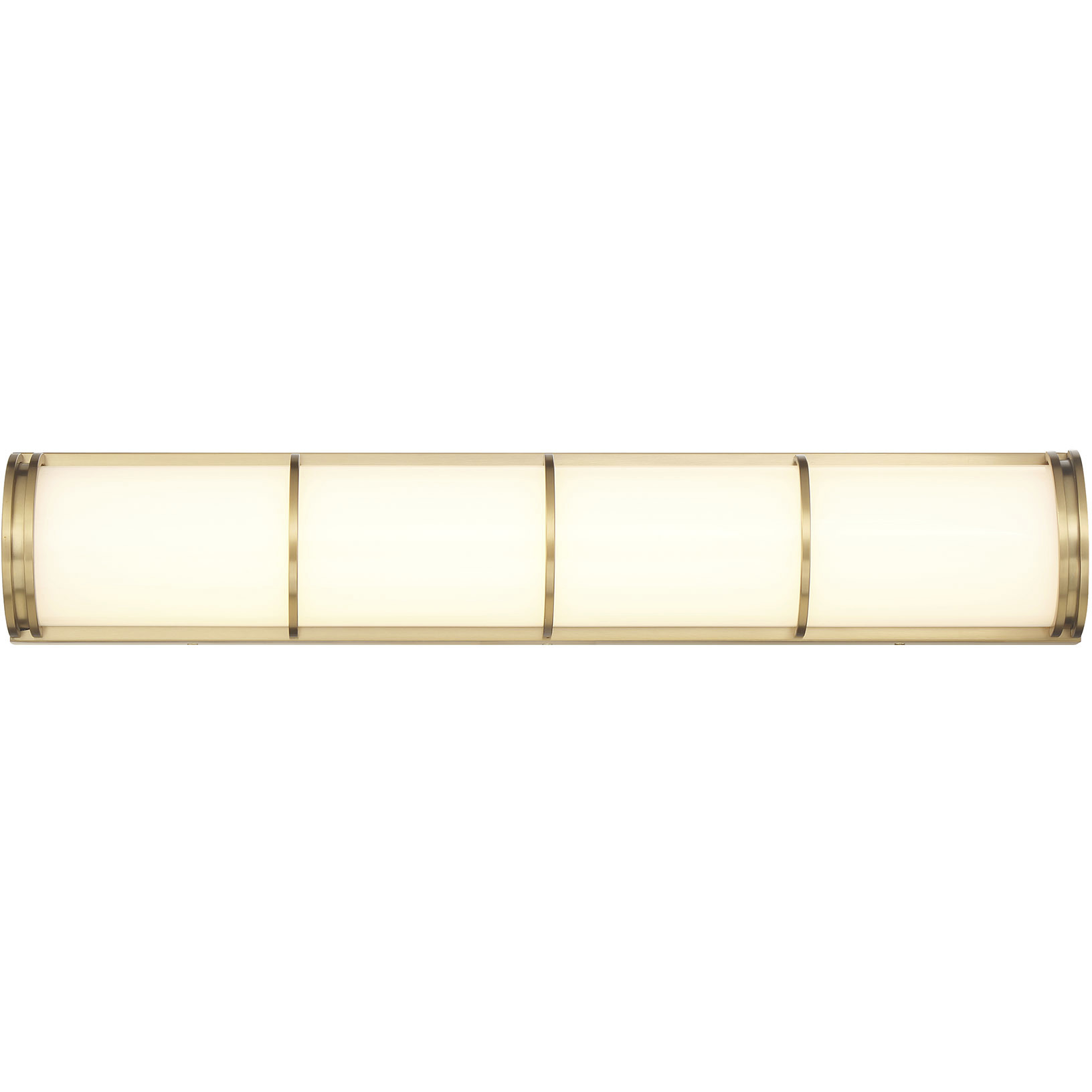 Harper LED 26 inch Warm Brass Bathroom Vanity Light Wall Light