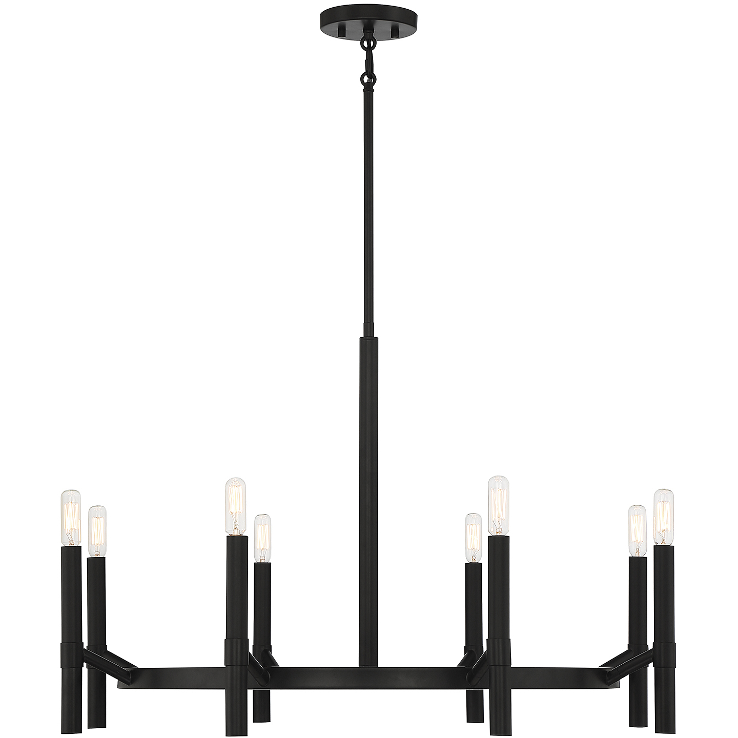 Savoy House L1-2921-8-89 Padgett 8 Light 32 inch Matte Black